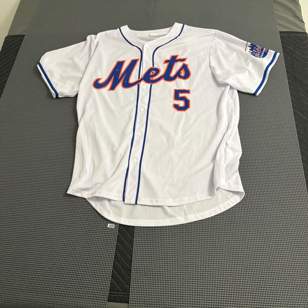 New York Mets David Wright 5 Baseball Jersey White Mens XL MLB Fan Gear